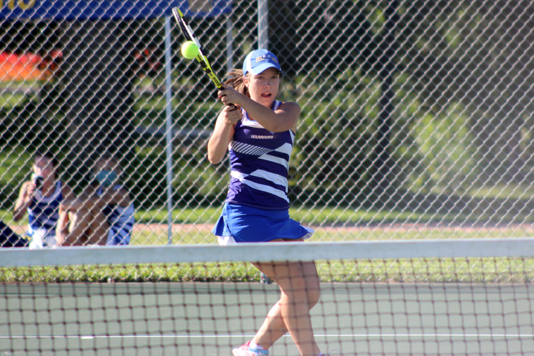 Rice Lake girls tennis at Barron 8-29-20